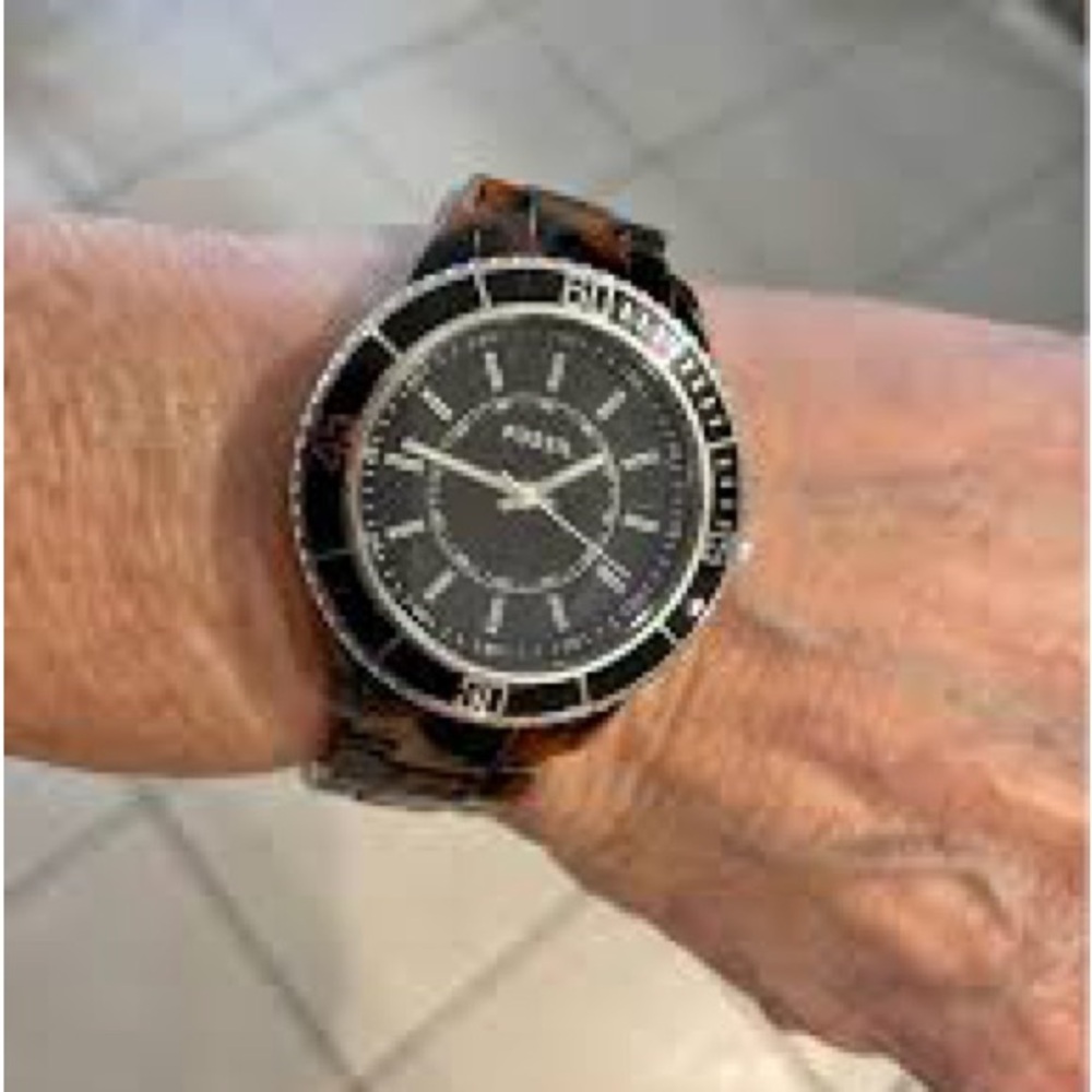Fossil Brown Tortoise Shell Watch